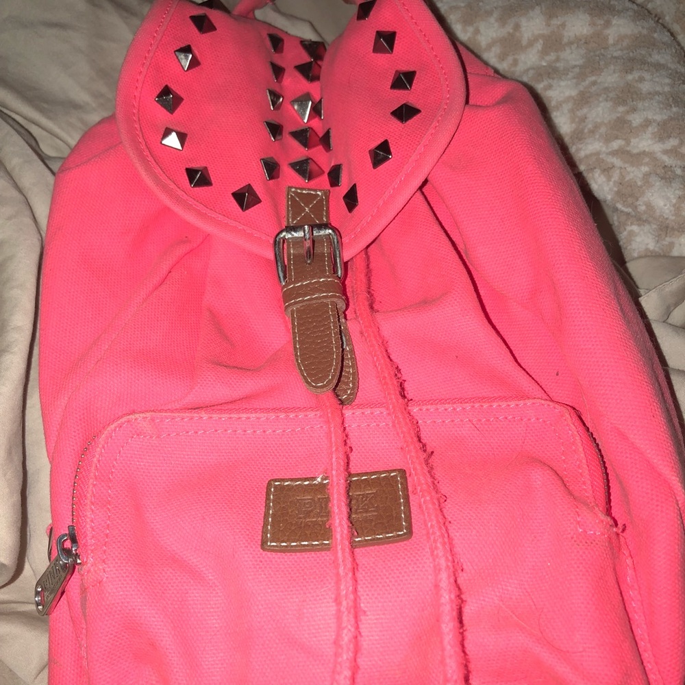 Victoria’s Secret pink backpack